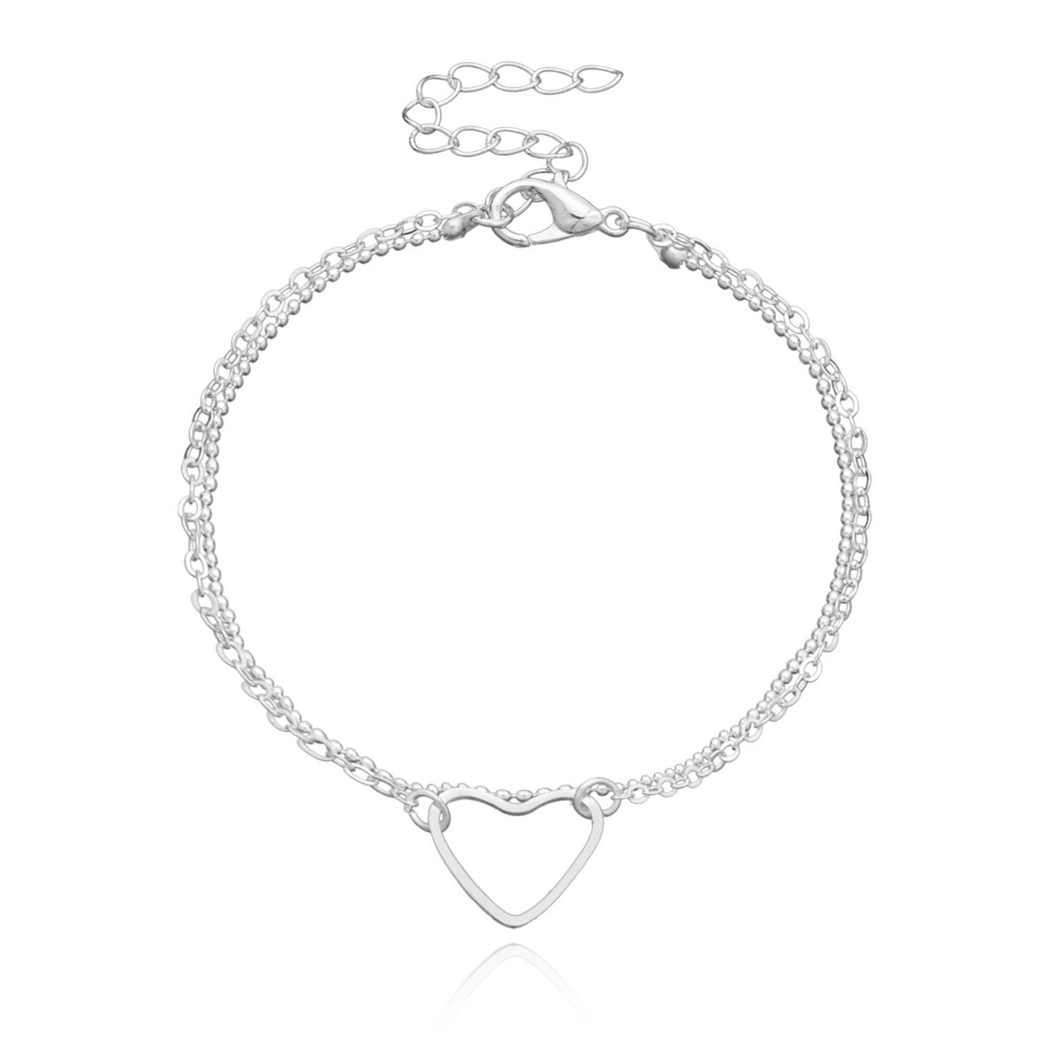 Hollow Cute Heart Bracelet